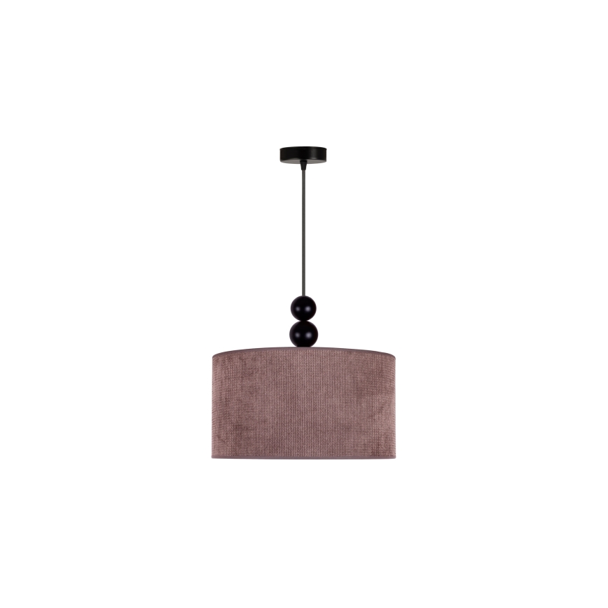 Duolla - Lustra ar auklu LYON 1xE27/15W/230V d. 40 cm brūna