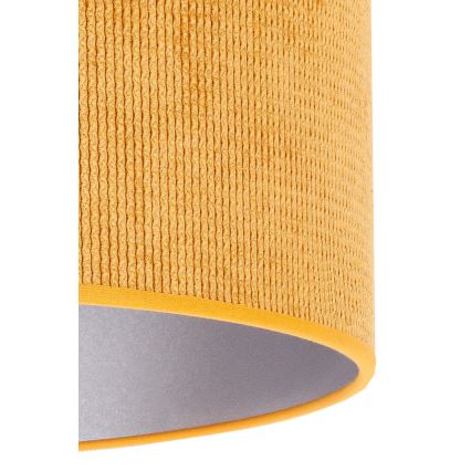 Duolla - Lustra ar auklu LYON 1xE27/15W/230V d. 40 cm dzeltena