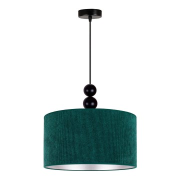Duolla - Lustra ar auklu LYON 1xE27/15W/230V d. 40 cm zaļa