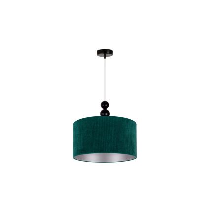 Duolla - Lustra ar auklu LYON 1xE27/15W/230V d. 40 cm zaļa