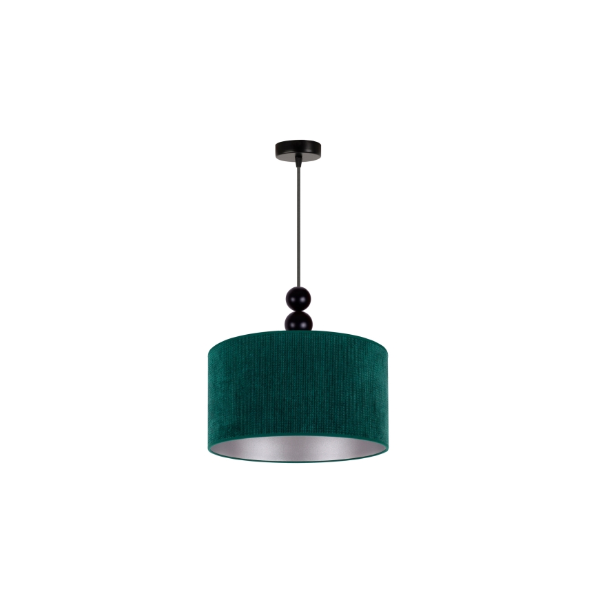 Duolla - Lustra ar auklu LYON 1xE27/15W/230V d. 40 cm zaļa
