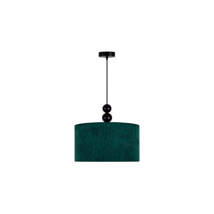 Duolla - Lustra ar auklu LYON 1xE27/15W/230V d. 40 cm zaļa