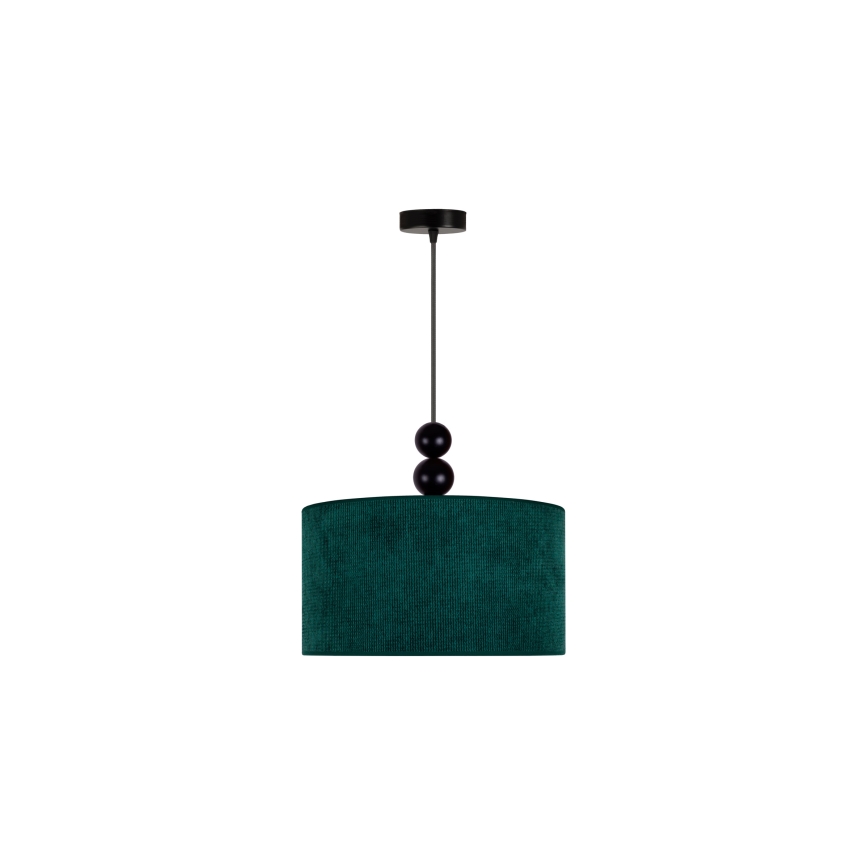 Duolla - Lustra ar auklu LYON 1xE27/15W/230V d. 40 cm zaļa