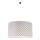 Duolla - Lustra ar auklu MAROKO 1xE27/40W/230V d. 45 cm balta/melna