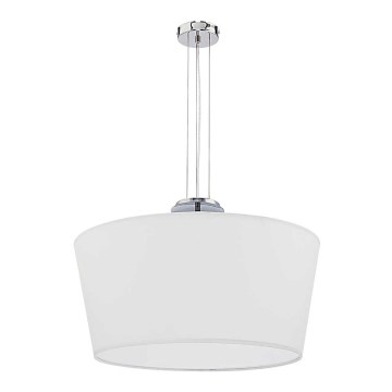 Duolla - Lustra ar auklu OPERA 3xE14/40W/230V d. 55 cm balta