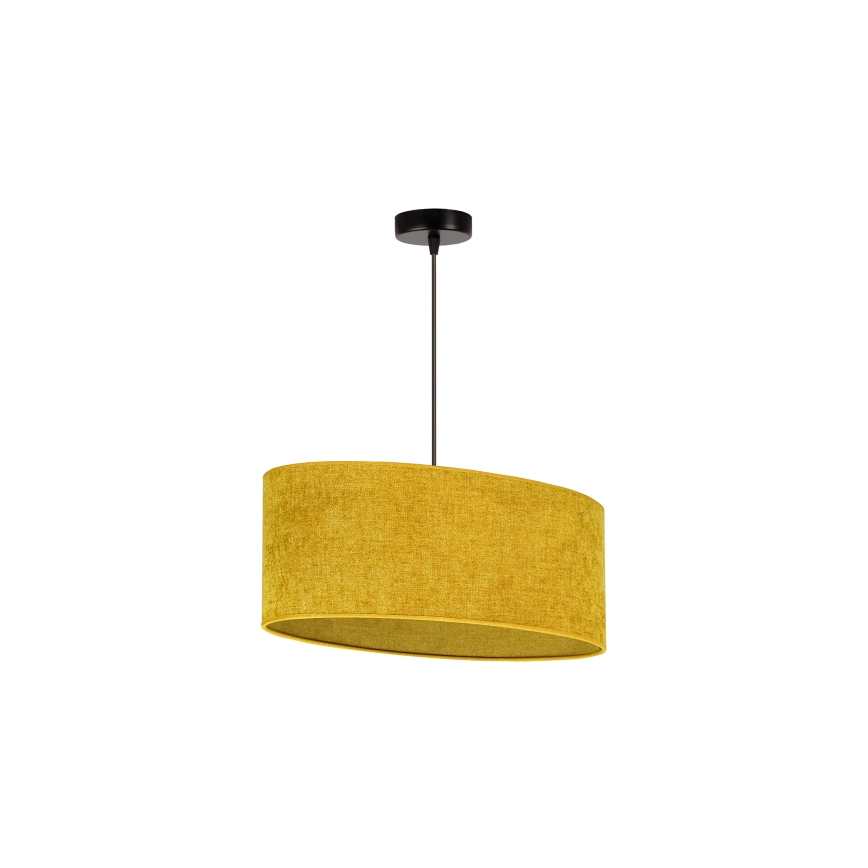 Duolla - Lustra ar auklu OVAL 1xE27/15W/230V brūna