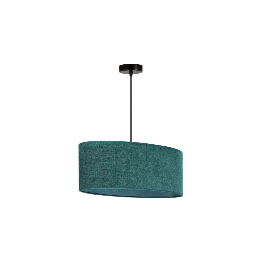 Duolla - Lustra ar auklu OVAL 1xE27/15W/230V zaļa