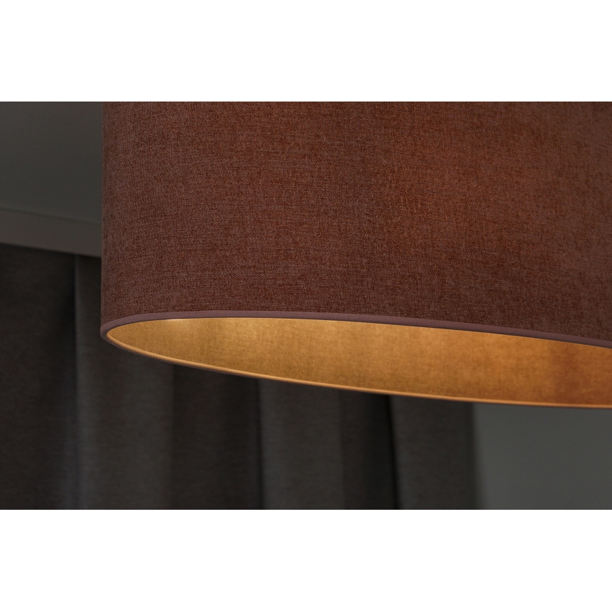 Duolla - Lustra ar auklu OVAL 2xE27/15W/230V rozā