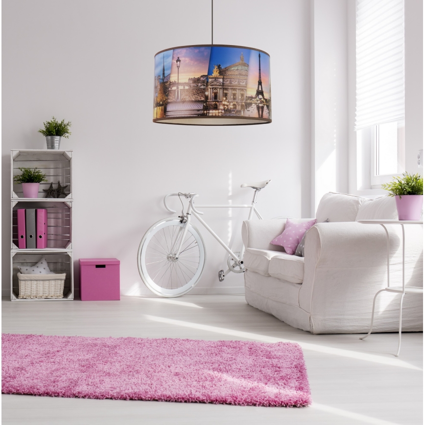 Duolla - Lustra ar auklu PARĪZE 1xE27/15W/230V d. 35 cm