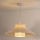 Duolla - Lustra ar auklu RIO RATTAN 1xE27/15W/230V d. 45 cm bēša/rotanga