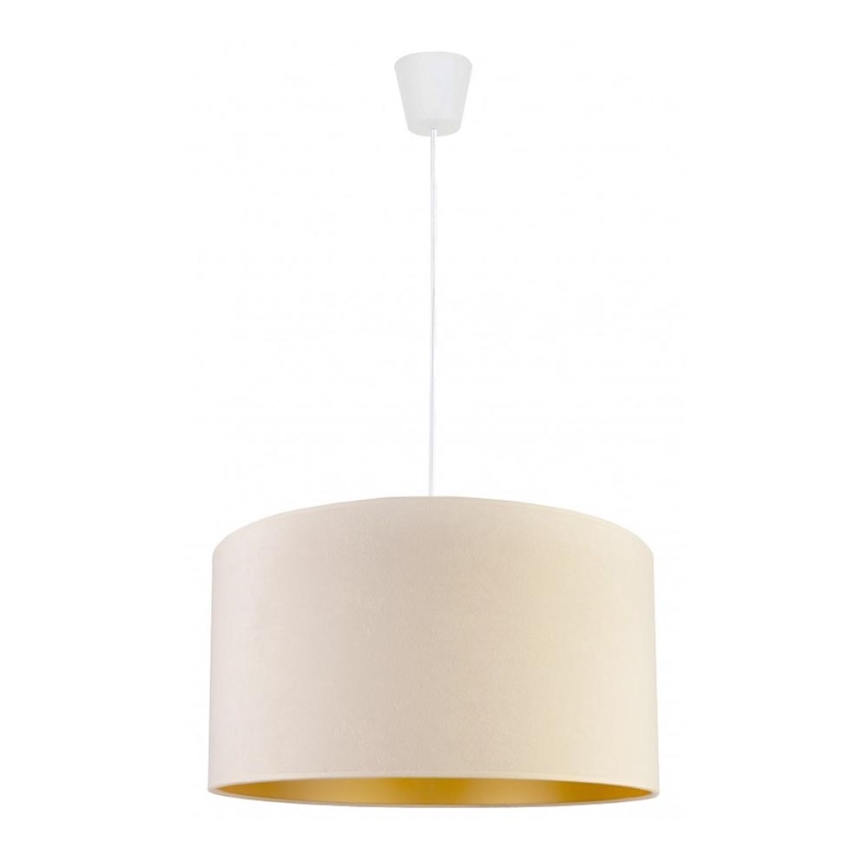 Duolla - Lustra ar auklu ROLLER 1xE27/40W/230V d. 40 cm krēmkrāsa