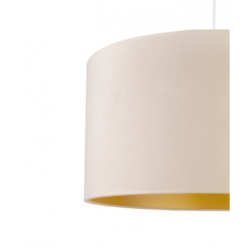 Duolla - Lustra ar auklu ROLLER 1xE27/40W/230V d. 40 cm krēmkrāsa