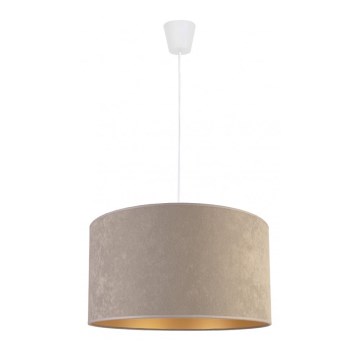 Duolla - Lustra ar auklu ROLLER 1xE27/40W/230V d. 40 cm pelēka