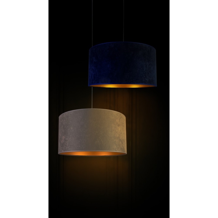 Duolla - Lustra ar auklu ROLLER 1xE27/40W/230V d. 40 cm pelēka