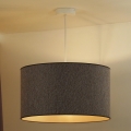 Duolla - Lustra ar auklu ROLLER ECO RECYCLING 1xE27/15W/230V d. 45 cm brūna
