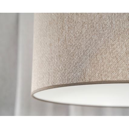 Duolla - Lustra ar auklu ROLLER ECO RECYCLING 1xE27/15W/230V d. 45 cm brūna