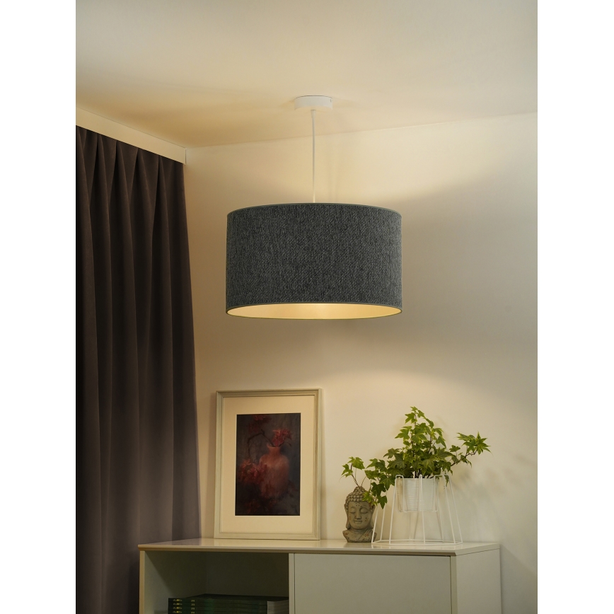 Duolla - Lustra ar auklu ROLLER ECO RECYCLING 1xE27/15W/230V d. 45 cm zaļa