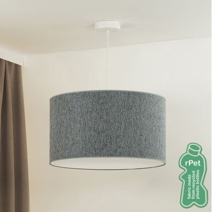 Duolla - Lustra ar auklu ROLLER ECO RECYCLING 1xE27/15W/230V d. 45 cm zaļa