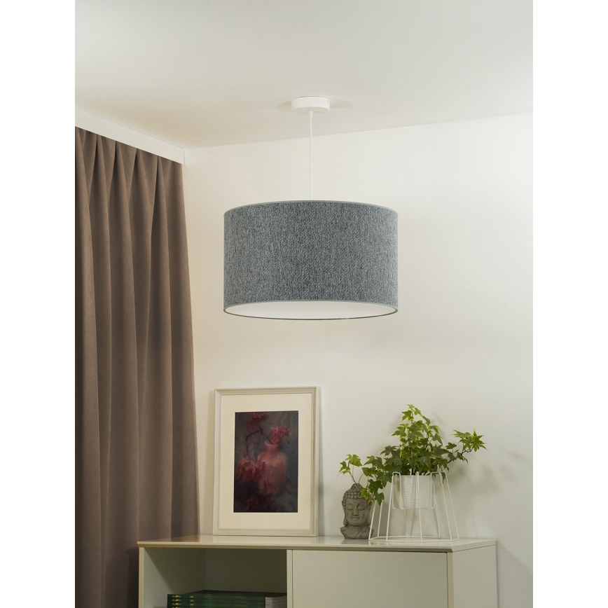 Duolla - Lustra ar auklu ROLLER ECO RECYCLING 1xE27/15W/230V d. 45 cm zaļa