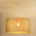 Duolla - Lustra ar auklu ROLLER RATTAN 1xE27/15W/230V d. 45 cm bēša