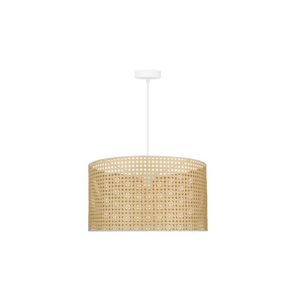 Duolla - Lustra ar auklu ROLLER RATTAN 1xE27/15W/230V d. 45 cm bēša