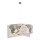 Duolla - Lustra ar auklu ROYAL 1xE27/40W/230V d. 50 cm pelēka