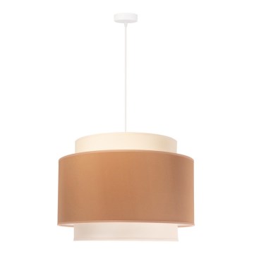 Duolla - Lustra ar auklu SOHO 1xE27/40W/230V d. 40 cm bēša/krēmkrāsa