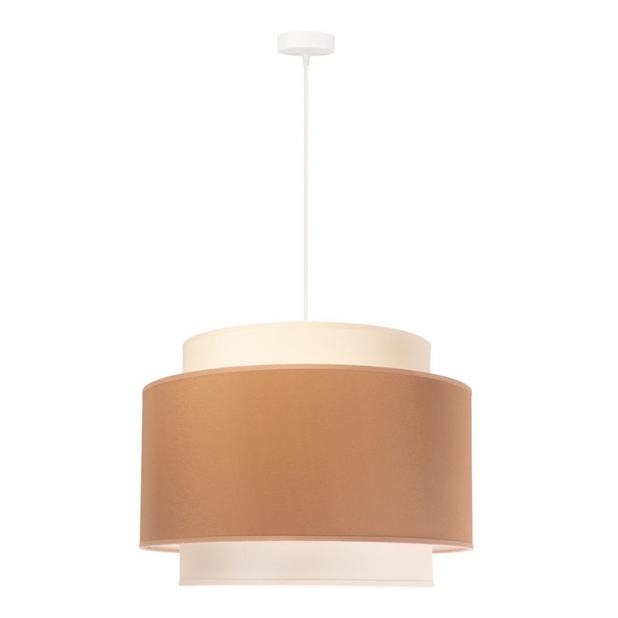 Duolla - Lustra ar auklu SOHO 1xE27/40W/230V d. 40 cm bēša/krēmkrāsa