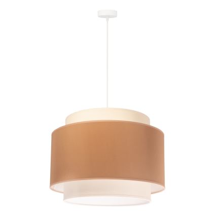 Duolla - Lustra ar auklu SOHO 1xE27/40W/230V d. 40 cm bēša/krēmkrāsa
