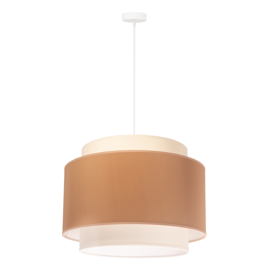 Duolla - Lustra ar auklu SOHO 1xE27/40W/230V d. 40 cm bēša/krēmkrāsa