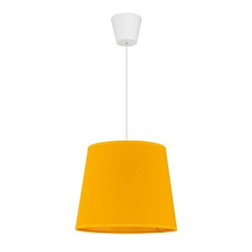 Duolla - Lustra ar auklu SOLO 1xE27/40W/230V d. 24 cm dzeltena