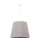 Duolla - Lustra ar auklu SOPRANO 1xE27/40W/230V d. 38 cm sudraba