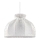 Duolla - Lustra ar auklu SYMPHONY 1xE27/40W/230V d. 38 cm balta