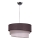 Duolla - Lustra ar auklu TRIO 1xE27/40W/230V d. 45 cm antracīta/pelēka/balta