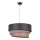 Duolla - Lustra ar auklu TRIO 1xE27/40W/230V d. 45 cm antracīta/pelēka/brūna