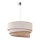 Duolla - Lustra ar auklu TRIO 1xE27/40W/230V d. 45 cm bēša/brūna