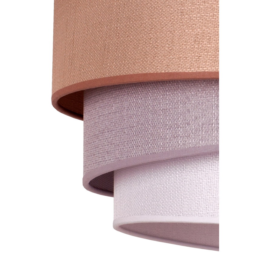 Duolla - Lustra ar auklu TRIO 1xE27/40W/230V d. 45 cm brūna/pelēka/sudraba