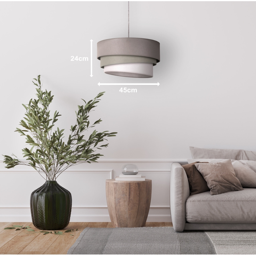 Duolla - Lustra ar auklu TRIO 1xE27/40W/230V d. 45 cm