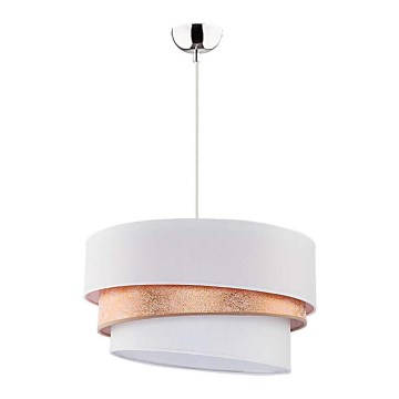 Duolla - Lustra ar auklu TRIO 1xE27/40W/230V d. 45 cm zelta/balta