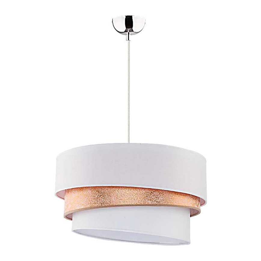 Duolla - Lustra ar auklu TRIO 1xE27/40W/230V d. 45 cm zelta/balta