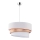 Duolla - Lustra ar auklu TRIO 1xE27/40W/230V d. 45 cm zelta/balta