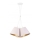 Duolla - Lustra ar auklu TWIGGY 3xE27/40W/230V d. 60 cm balta