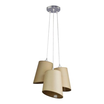 Duolla - Lustra ar auklu VERONA 3xE27/40W/230V d. 40 cm