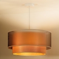 Duolla - Lustra ar auklu WOOD BOHO 1xE27/15W/230V d. 45 cm varš/bēša