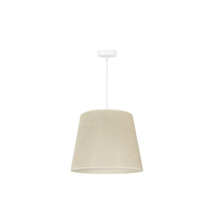 Duolla - Lustra ar auklu YUTE 1xE27/15W/230V d. 38 cm pelēka