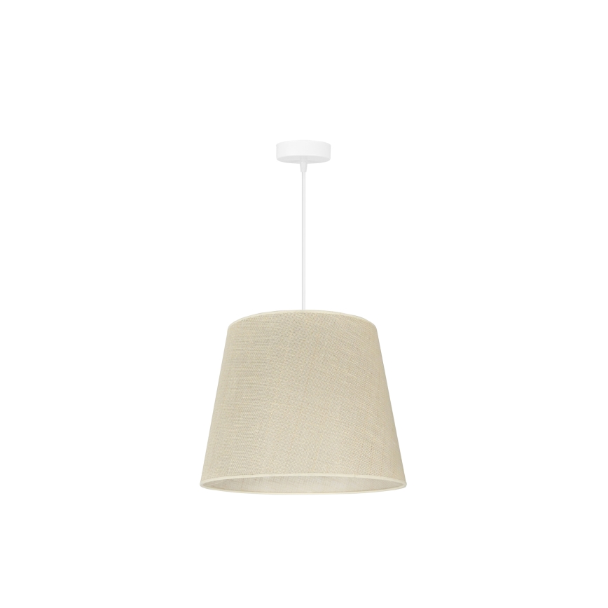 Duolla - Lustra ar auklu YUTE 1xE27/15W/230V d. 38 cm pelēka
