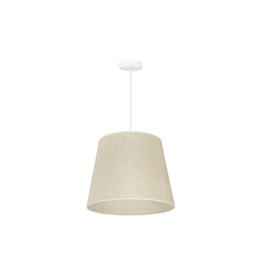 Duolla - Lustra ar auklu YUTE 1xE27/15W/230V d. 38 cm pelēka