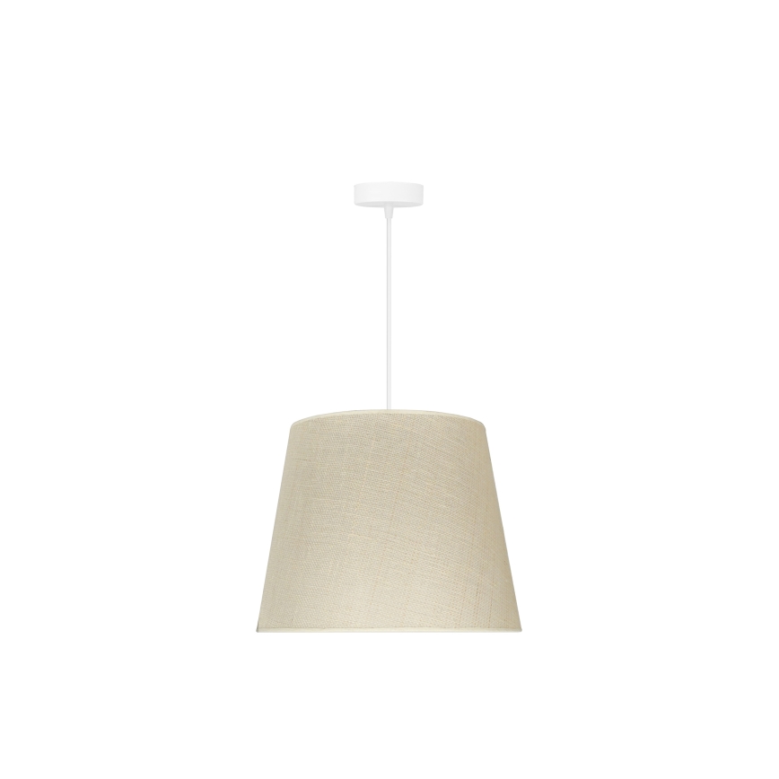 Duolla - Lustra ar auklu YUTE 1xE27/15W/230V d. 38 cm pelēka