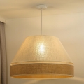 Duolla - Lustra ar auklu YUTE AVIGNON 1xE27/15W/230V d. 60 cm krēmkrāsa/bēša