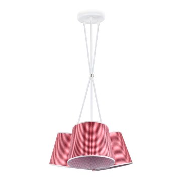 Duolla - Lustra ar stieni ROSSA 3xE27/40W/230V d. 40 cm